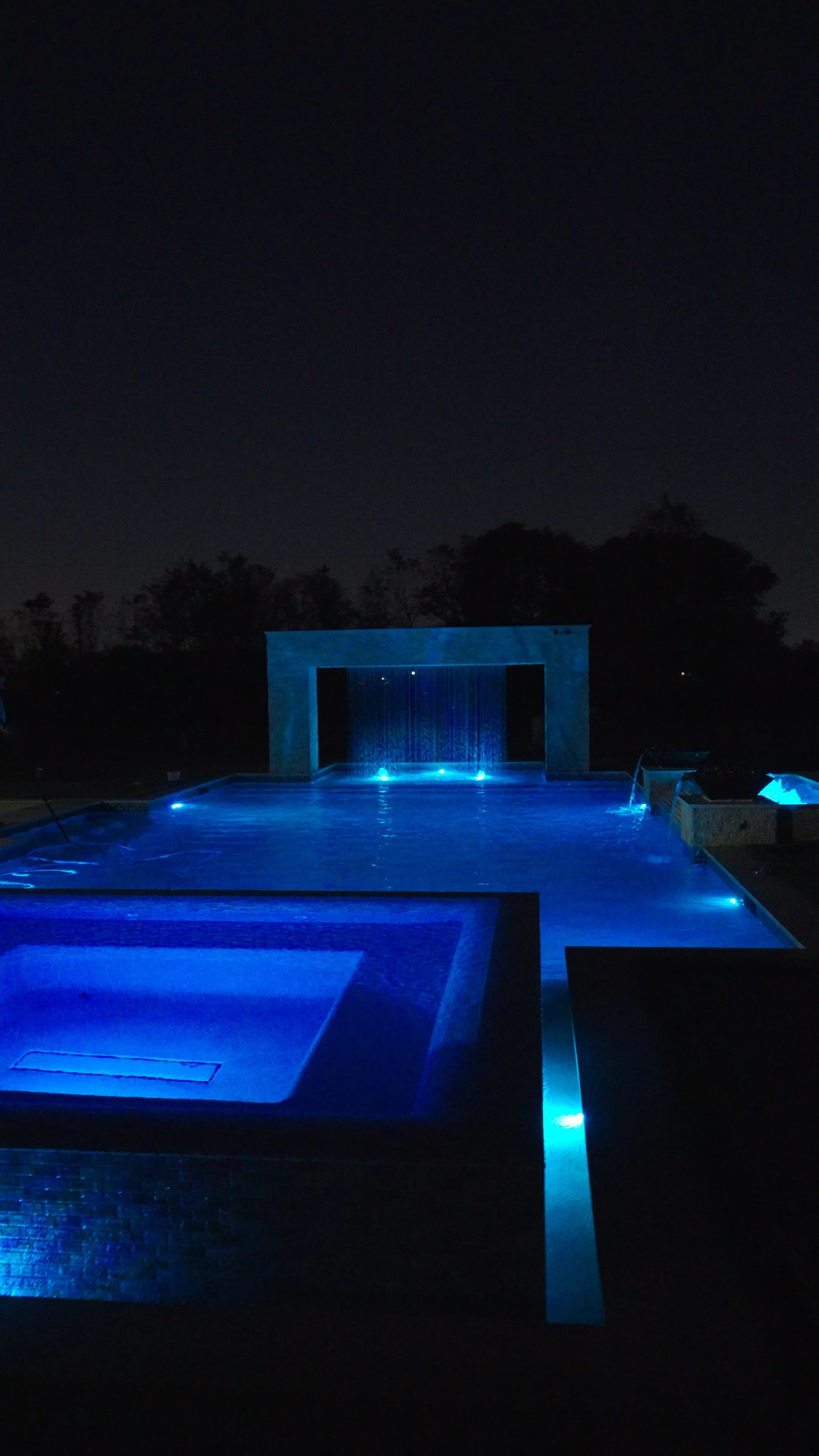 Manvel Outdoor Living Pool — custom pool in Manvel, TX